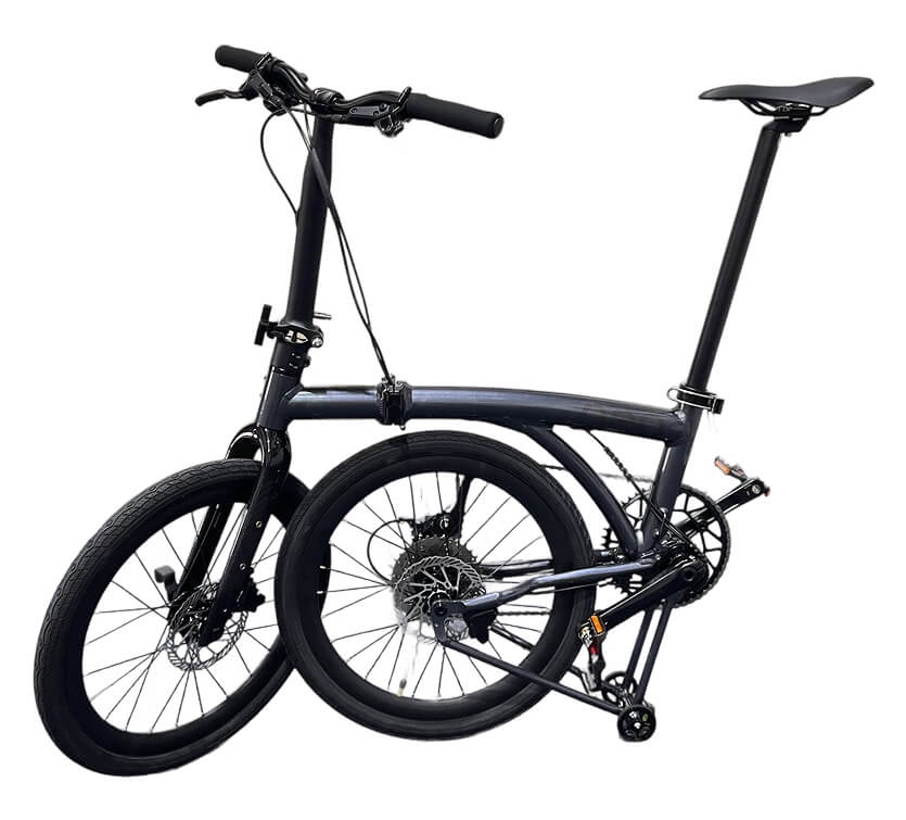 Java Neo 3 Trifold 20-Inch Folding Bike – Alloy Frame, Carbon Fork, Hydraulic Disc (10.4kg)