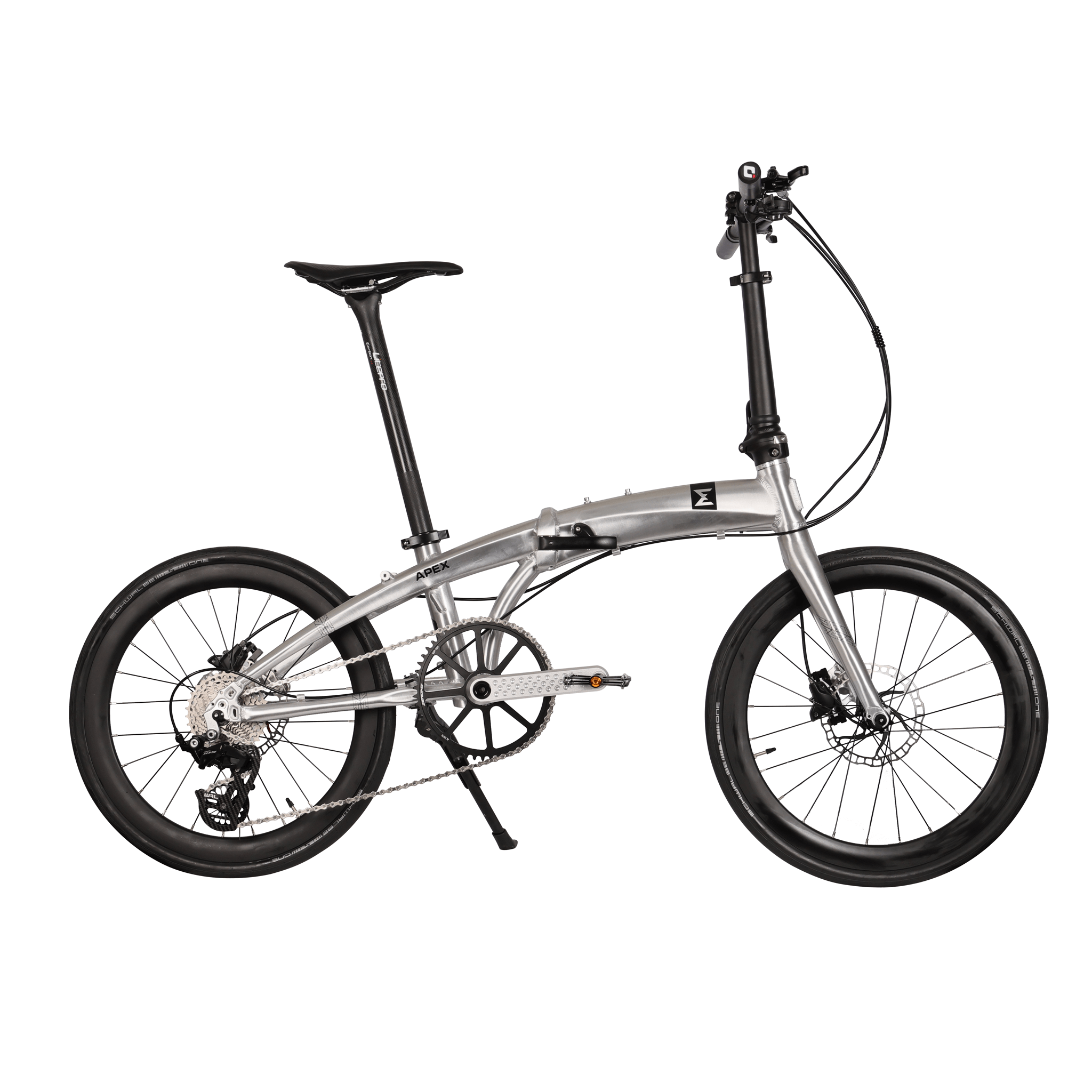 Ethereal APEX Folding Bike Top Tier Foldable Bicycle- The Bike Atrium