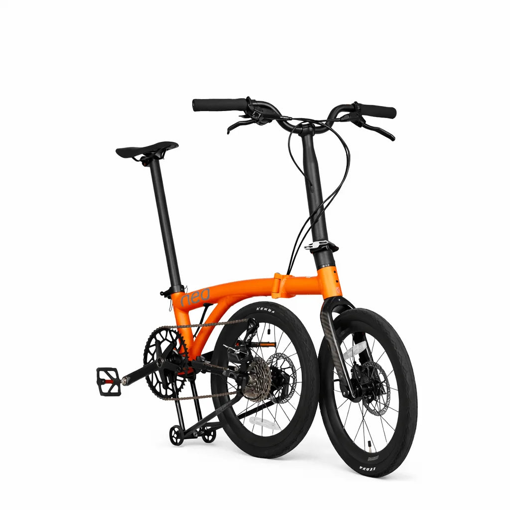 Java Neo 3 16” (349) Trifold Folding Bike – Alloy & Carbon Fork Edition | 9-Speed Hydraulic Disc