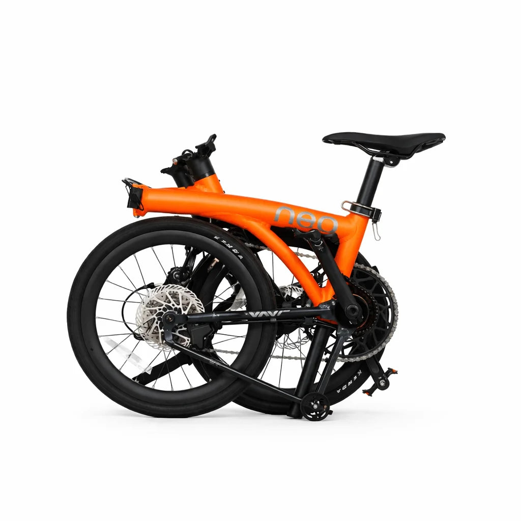 Java Neo 3 16” (349) Trifold Folding Bike – Alloy & Carbon Fork Edition | 9-Speed Hydraulic Disc