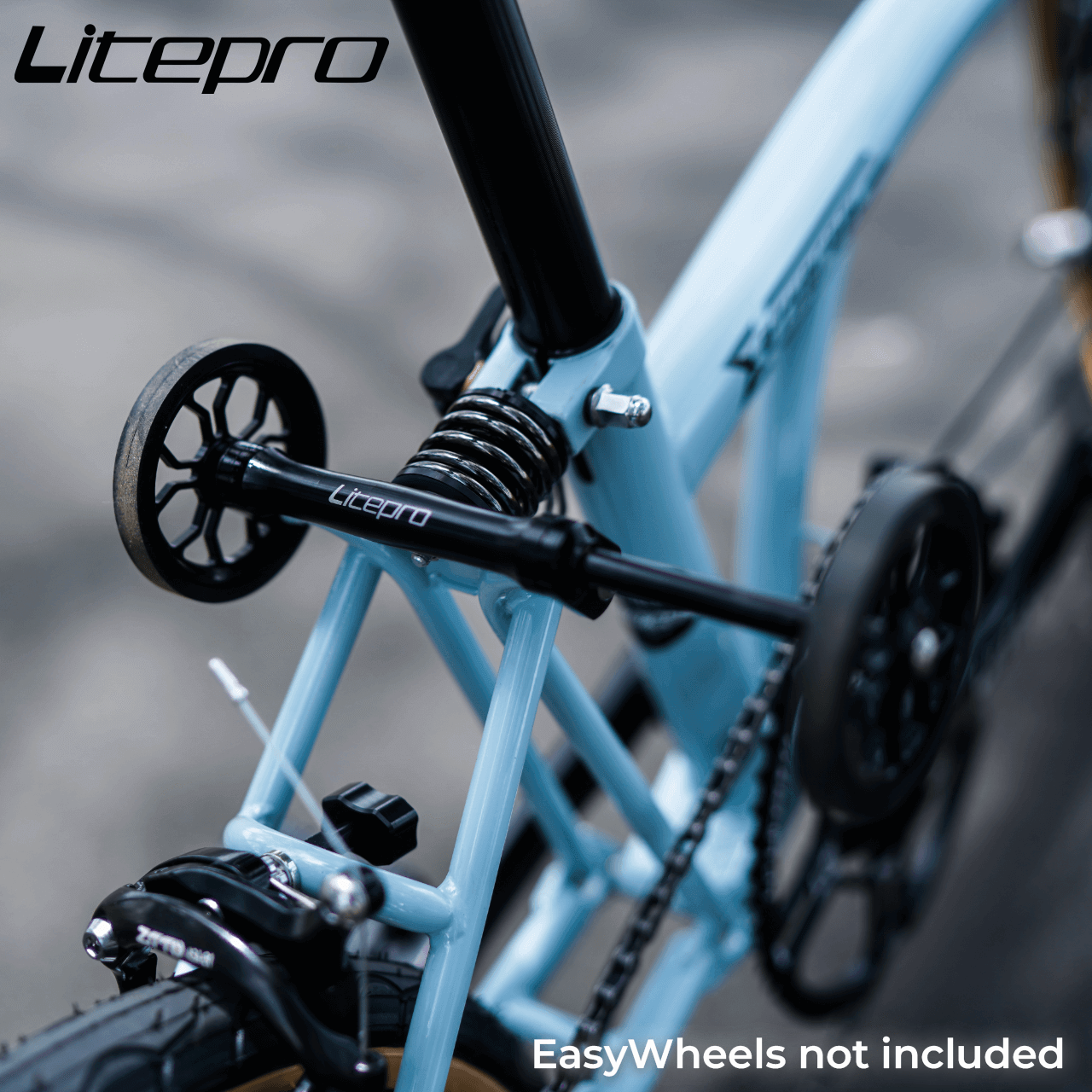 Litepro Trifold Telescopic EasyWheel Extender Rod