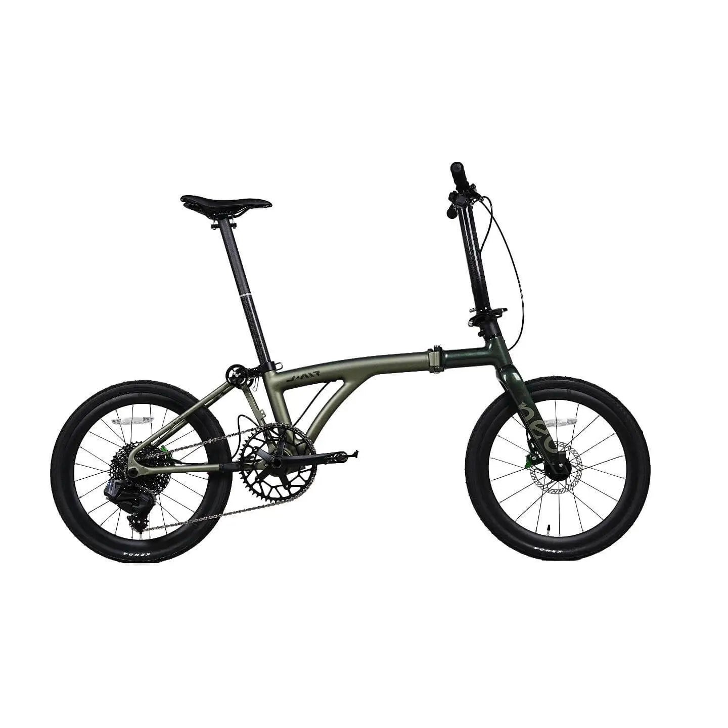 Java Neo 20 full carbon trifold folding bike with wireless shifting Singapore