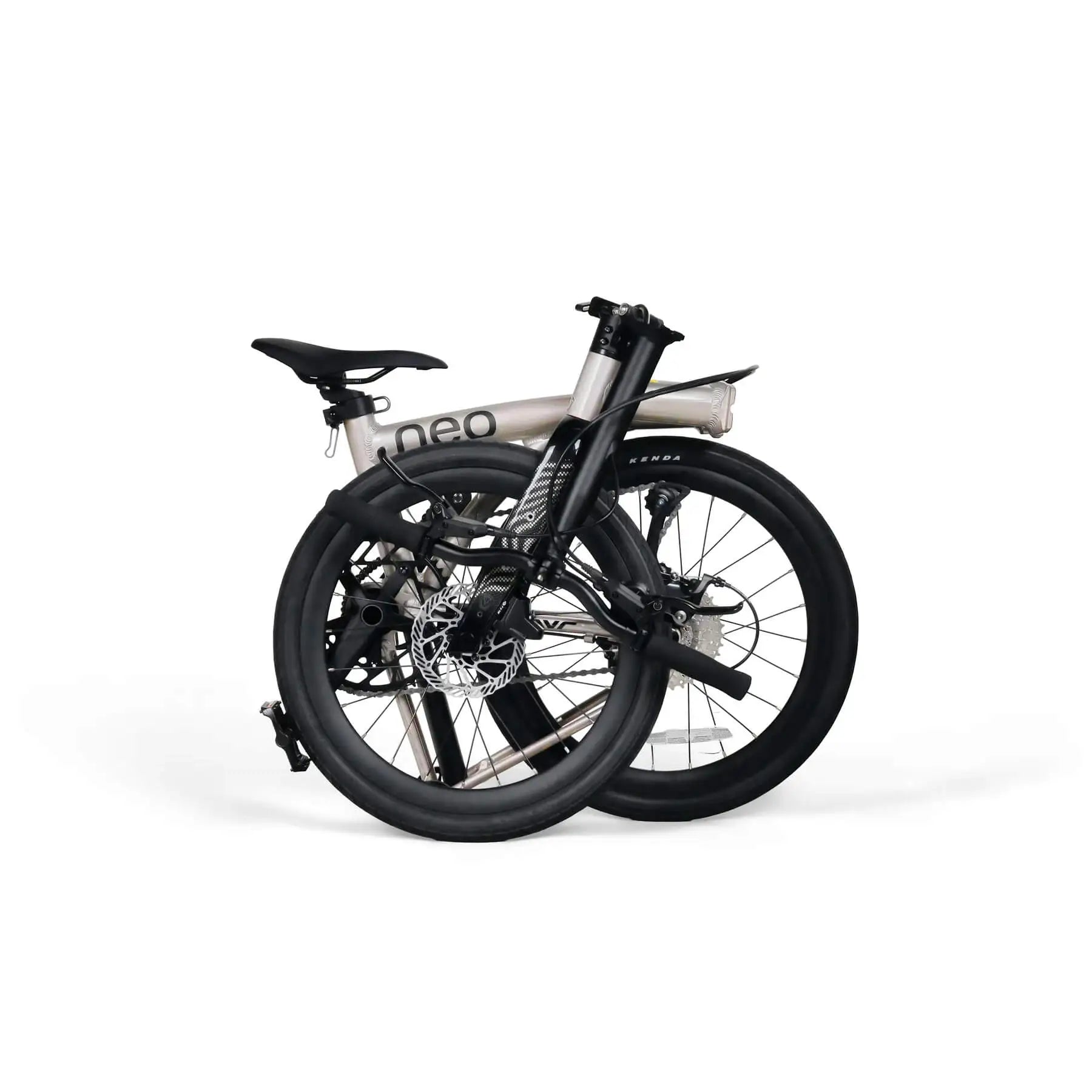 Java Neo 3 Trifold 20-Inch Folding Bike – Alloy Frame, Carbon Fork, Hydraulic Disc (10.4kg)