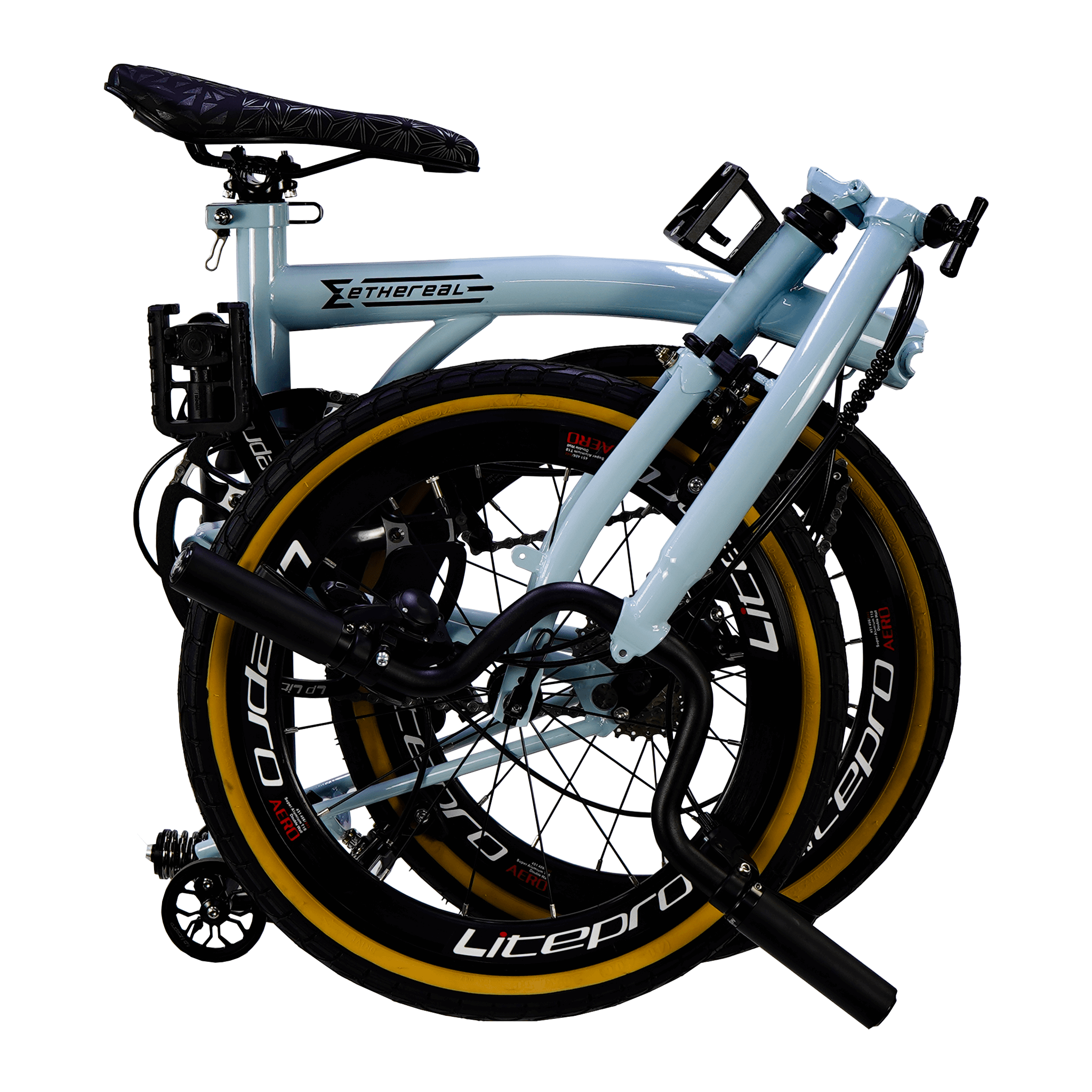 Ethereal G20 Trifold Bicycle - 20 Inch | Compact & Efficient | The Bike Atrium