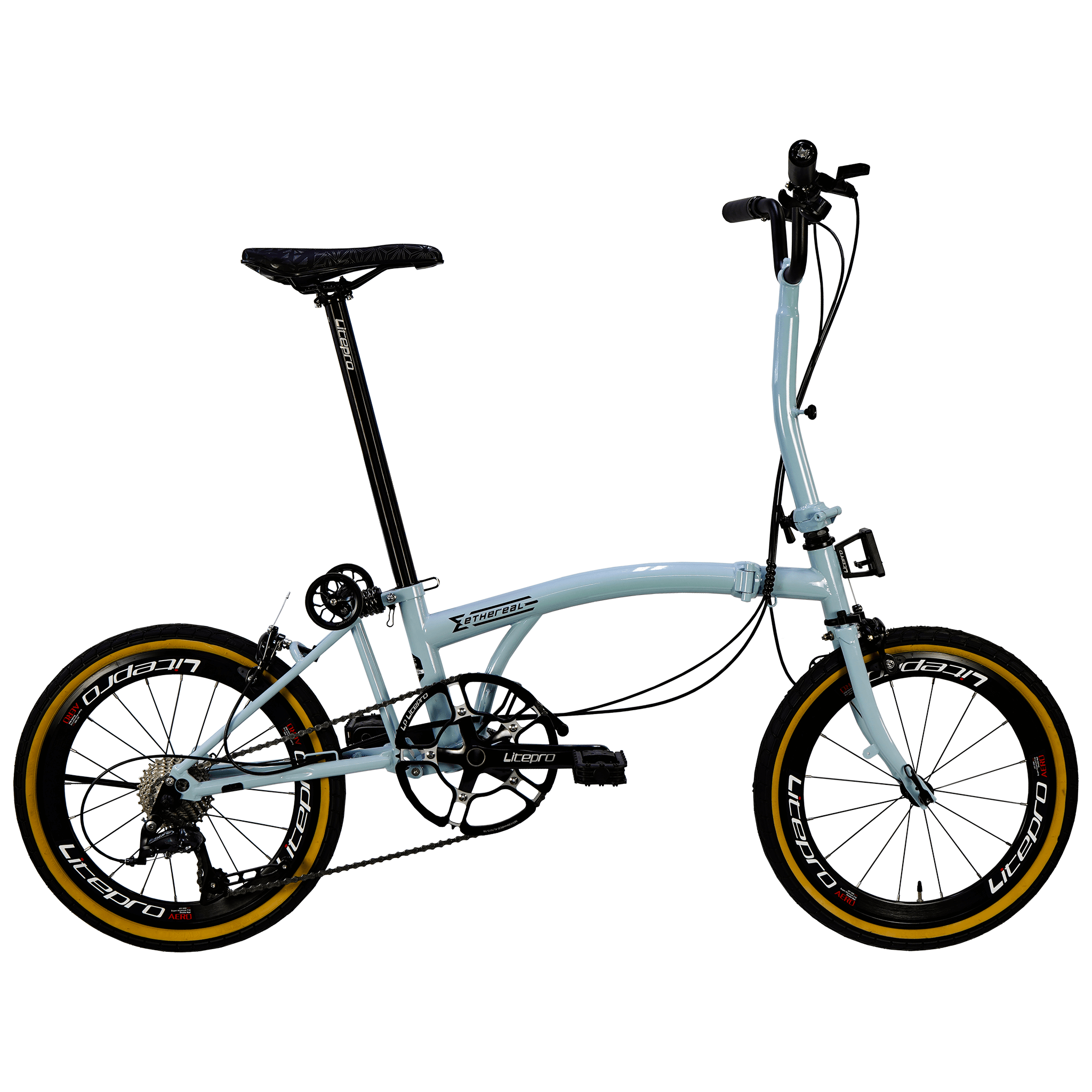 Ethereal G20 Trifold Bicycle - 20 Inch | Compact & Efficient | The Bike Atrium